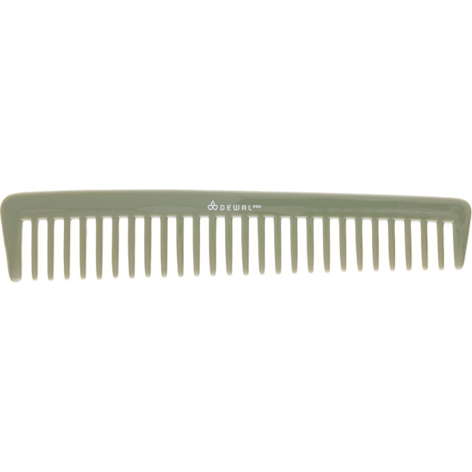 Расческа рабочая DEWAL ЭКОНОМ OLIVE редкозубая, 18 см CO-6021OLIVE